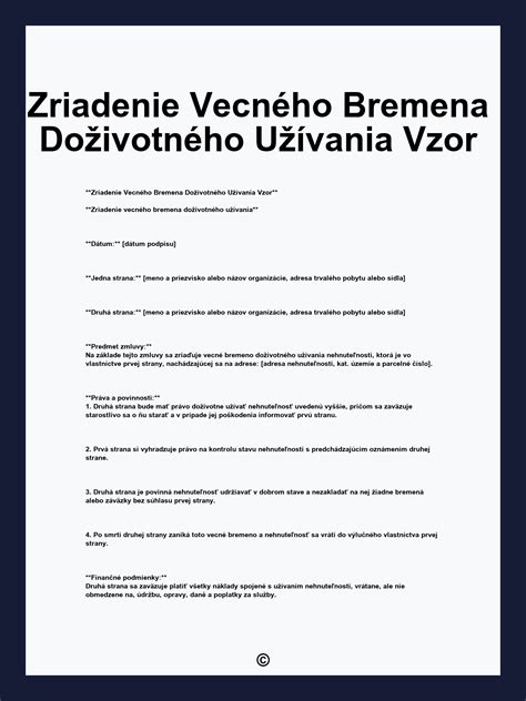 Porovnanie vecného bremena a obligačného záväzku